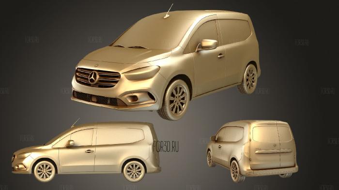 Mercedes benz citan 2022 stl model for CNC