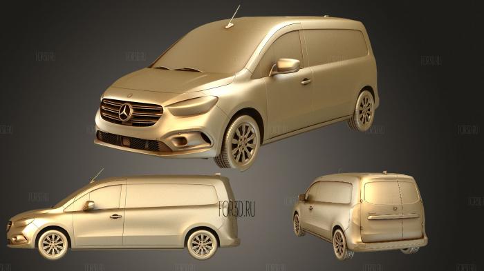 Mercedes benz citan lwb 2022 stl model for CNC