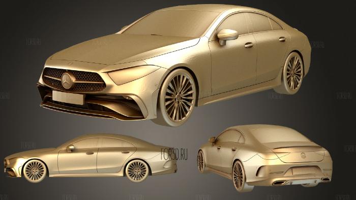 Mercedes benz cls 2022 stl model for CNC