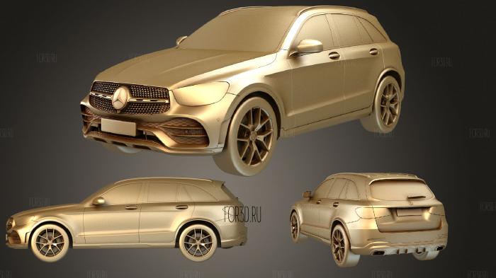 Mercedes Benz GLC AMG 2020 stl model for CNC