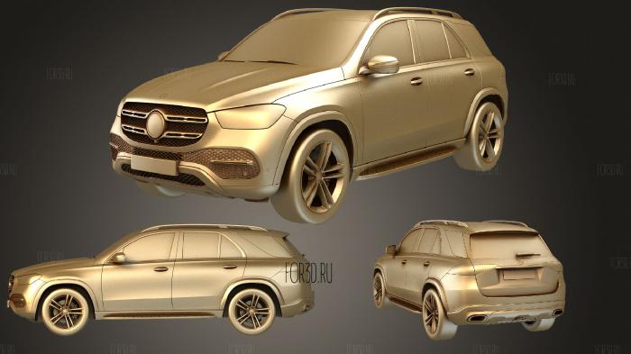 Mercedes Benz GLE 2020 stl model for CNC