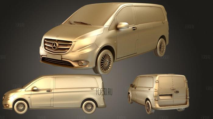 Mercedes Benz Vito L1 Premium 2020 stl model for CNC