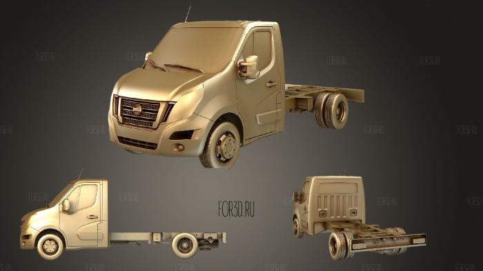 Nissan NV400 Cab DW E20 Chassis 2020 3d stl модель для ЧПУ