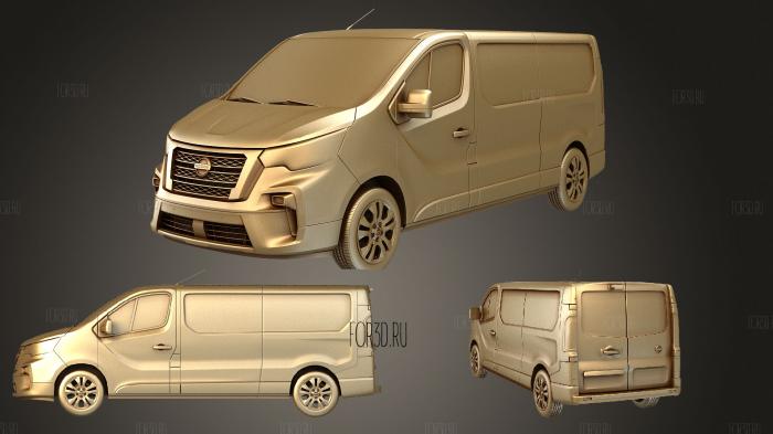 Nissan nv 300 фургон lwb 2021 3d stl модель для ЧПУ