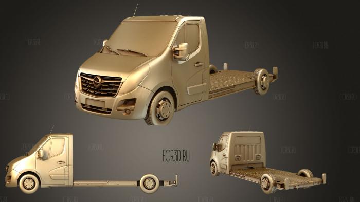 Кабина платформы opel movano fwd ll35 l3h1 2021