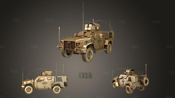 Oshkosh JLTV 2014 set stl model for CNC