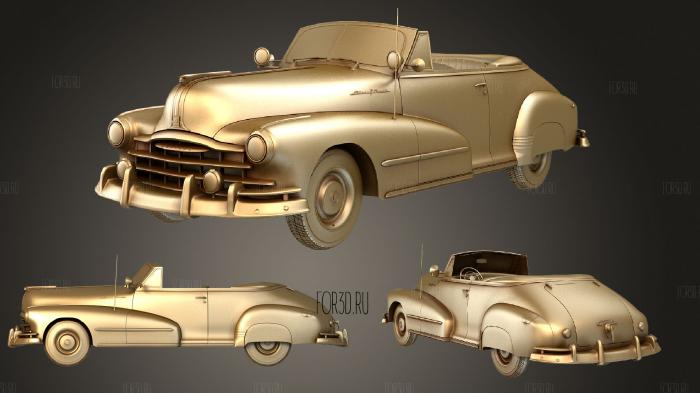 Pontiac Torpedo (8PA 2767) Eight Deluxe Convertible 1948 stl model for CNC