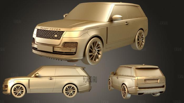 Range Rover SV Купе 2019 3d stl модель для ЧПУ