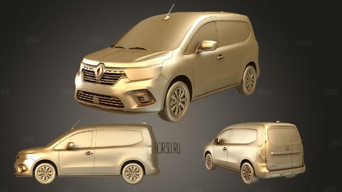 Renault kangoo van l1 2021 stl model for CNC