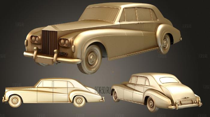 Rolls Royce Phantom V 3d stl модель для ЧПУ