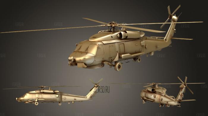 Sikorsky SH 60 Морской ястреб 3d stl модель для ЧПУ