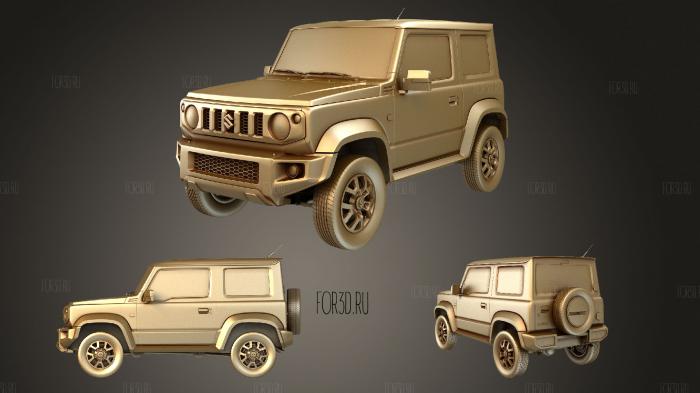 Suzuki Jimny (Mk4) (JB74) Sierra 2019 stl model for CNC