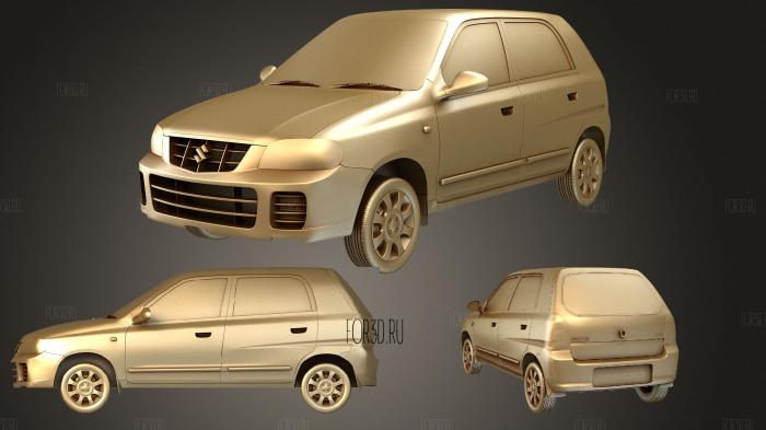 Suzuki Maruti Alto 2012 stl model for CNC
