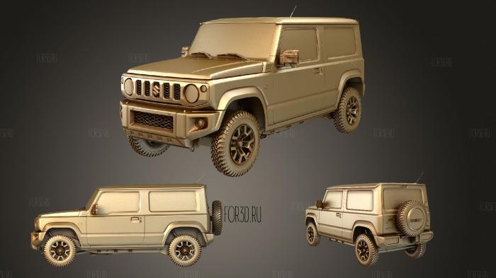 Suzuki jimny xc long wheelbase 2022 stl model for CNC