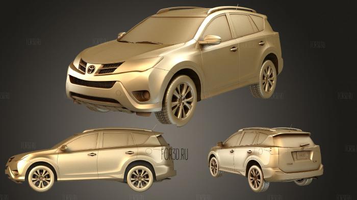 Toyota RAV4 2015 set stl model for CNC