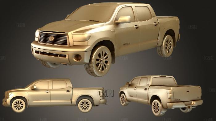 Toyota Tundra CrewMax 2011 stl model for CNC