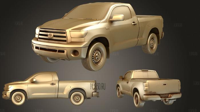 Toyota Tundra RegularCab 2011 stl model for CNC