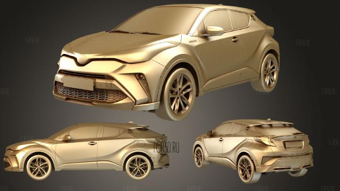 Toyota c hr gr sport 2021 stl model for CNC
