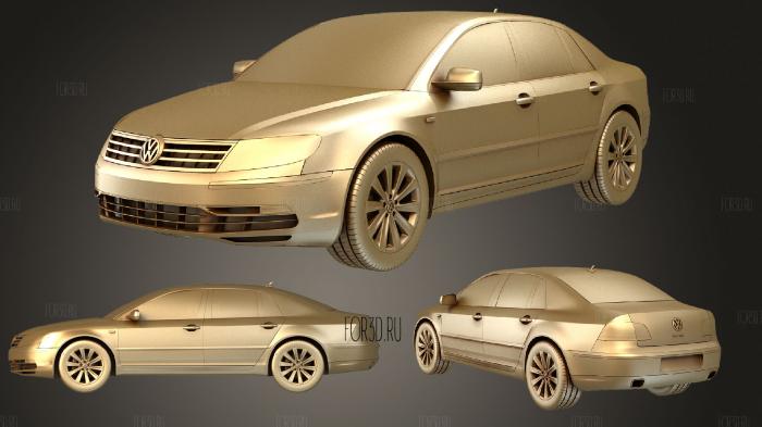 Volkswagen Phaeton 2011 stl model for CNC