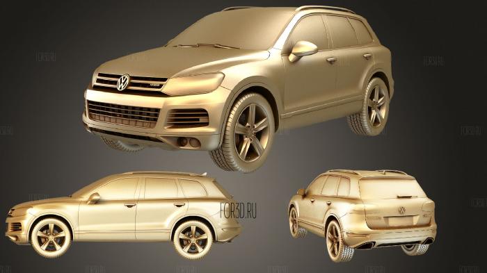 Volkswagen Touareg hybrid 2011 v02 stl model for CNC