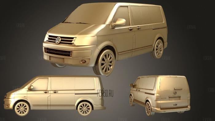 Volkswagen Transporter Caravelle 2011 stl model for CNC