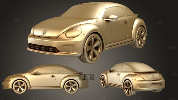 Volkswagen E Bugster 2020 stl model for CNC