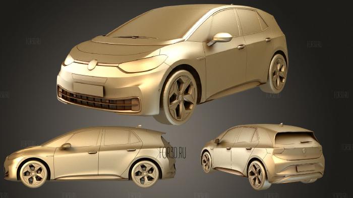 Volkswagen id3 впервые выпущен в 2020 году