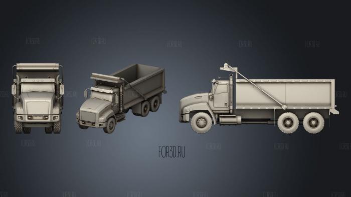 Dump Truck 2 3d stl модель для ЧПУ