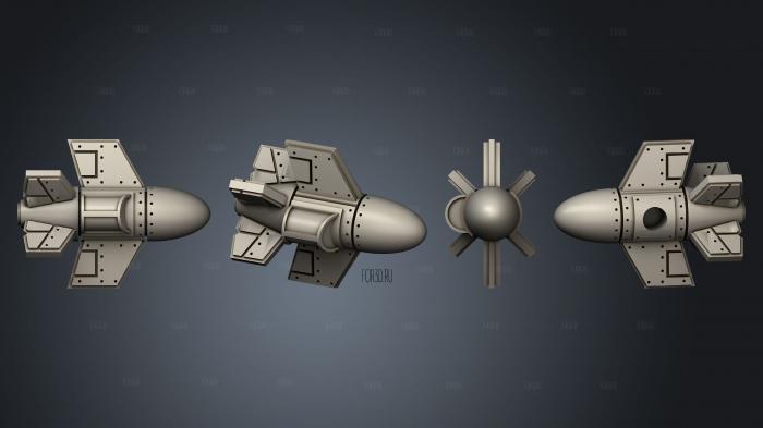 grot bomm mkhand industries Ork C stl model for CNC