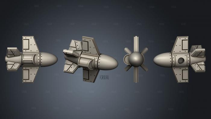 grot bomm mkhand industries Ork D stl model for CNC