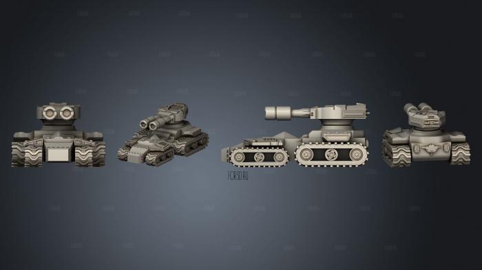 Проект Осадного танка Star Craft 1 3d stl модель для ЧПУ