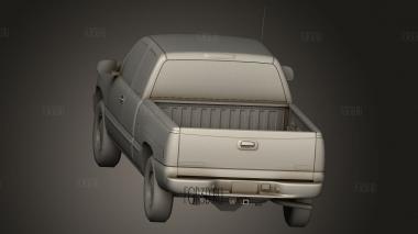 1999 2003 gmc sierra 1500 3d stl модель для ЧПУ