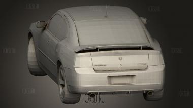 2006 Dodge Charger SRT8 3d stl модель для ЧПУ