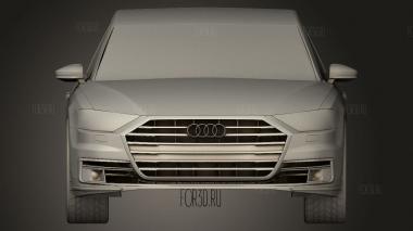 Audi A8 Подразделяется 3d stl модель для ЧПУ