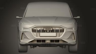 Audi tron sportback 3d stl модель для ЧПУ