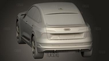 Audi tron sportback 3d stl модель для ЧПУ