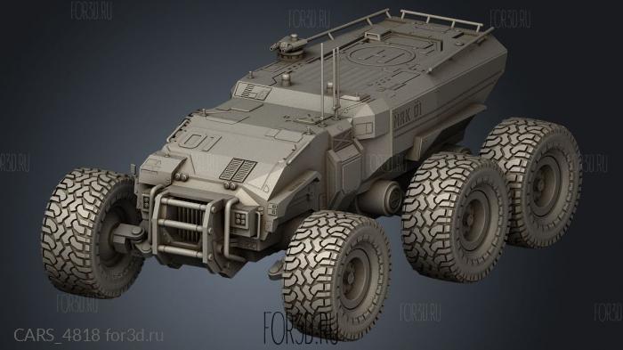 CARS_4818 stl model for CNC