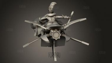 Велосипед 3d stl модель для ЧПУ