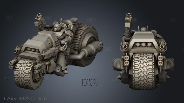 CARS_4823 3d stl модель для ЧПУ