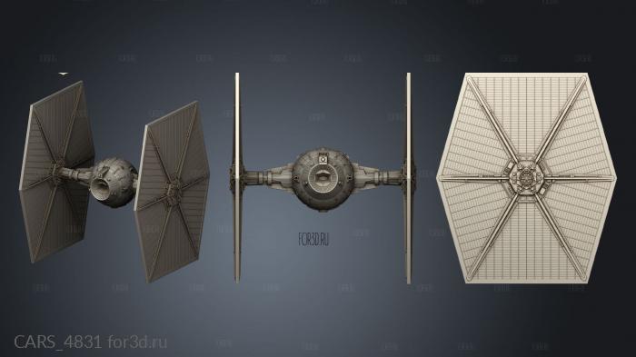 CARS_4831 stl model for CNC