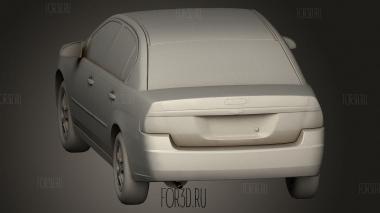 Шевроле малибу 2005 3d stl модель для ЧПУ