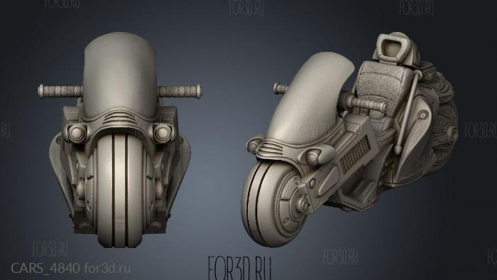 CARS_4840 stl model for CNC