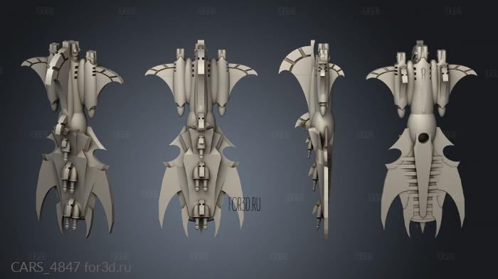 CARS_4847 stl model for CNC