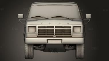 Ford Bronco Mk2 универсал 1978 3d stl модель для ЧПУ