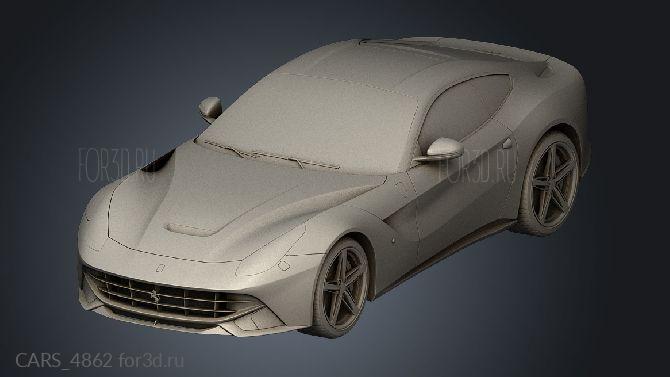 CARS_4862 3d stl модель для ЧПУ