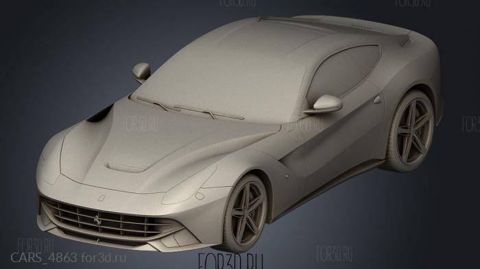 CARS_4863 3d stl модель для ЧПУ