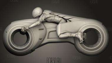 ЛЕГКИЙ ВЕЛОСИПЕД 3d stl модель для ЧПУ