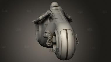 ЛЕГКИЙ ВЕЛОСИПЕД 3d stl модель для ЧПУ