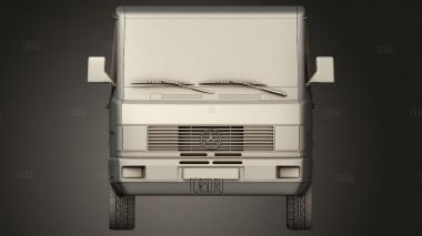 Панельный фургон Mercedes Benz MB100 1988 3d stl модель для ЧПУ