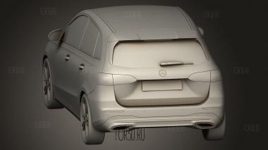 Mercedes Benz B Класса 3d stl модель для ЧПУ